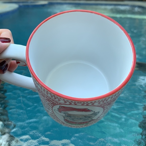 New Pug Holiday ceramic large coffee mug - Picture 5 of 6